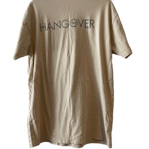 The Hangover Promo Tee Size XL, Tan